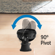 TurboForce Air Circulator Personal Fan, Black